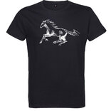 Pánské tričko Kůň skica