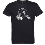 Pánské tričko Orel hlava skica