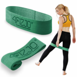 FLEX BAND Textilní posilovací pásek ZELENÁ STŘEDNÍ 2/5 (5-10kg)