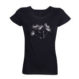 Dámské tričko Pampeliška černé