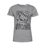 Dámské tričko Wild and free