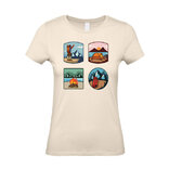 Dámské tričko Turistické ikonky