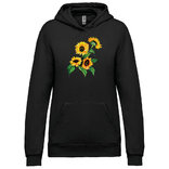  Dámská mikina s kapucí Slunečnice
