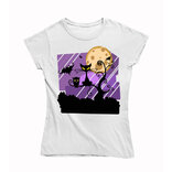 Dámské tričko Kočka a sova