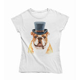 Dámské tričko Buldok zábavné