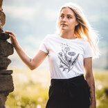 Dámské tričko Kreslená pampeliška