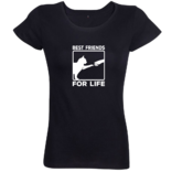 Dámské tričko Kočka best friends