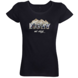 Dámske tričko Hory mě volají noc černé