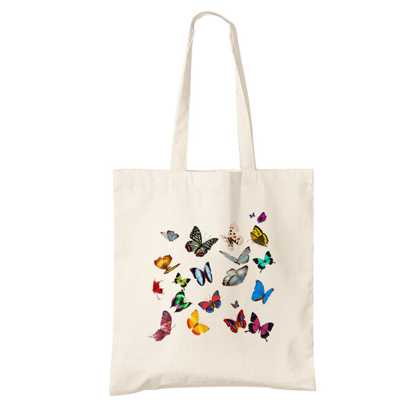Bio bavlnená taška  motýlia rodina - bio-bavlnena-taska-motylia-rodina