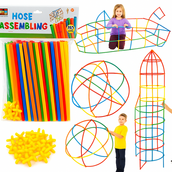 Konštrukčné slamky – edukačná stavebnica 110 dielov - df083b4c-374f-41c2-af5f-2d562d32c94e