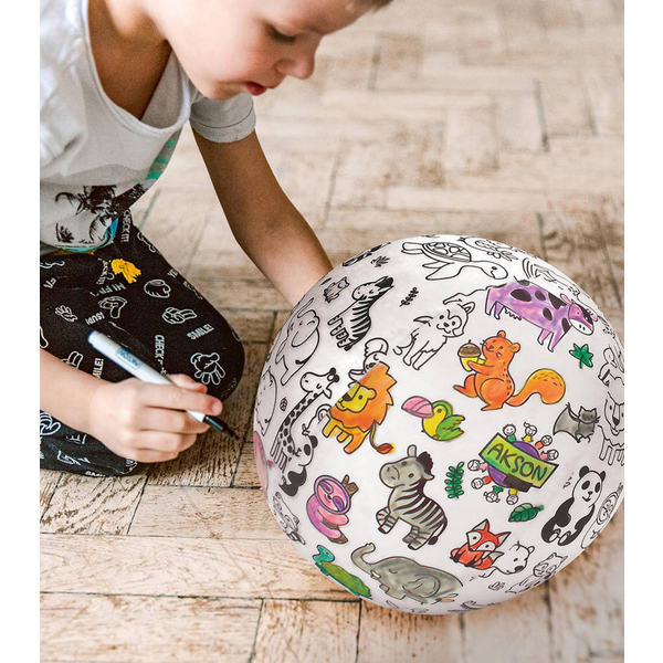 Balónová lopta na vymaľovanie – víly 30 cm - 742eb011-bb72-41fc-86ee-98012323af56