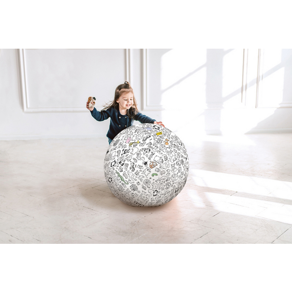 Balónová lopta xxl – zvieratká na vymaľovanie 85 cm - caa47aa7-5658-4908-9c2c-634436c7c2fe