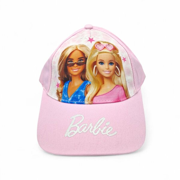 Barbie – detská šiltovka ružová veľkosť 52 - siltovka-barbie