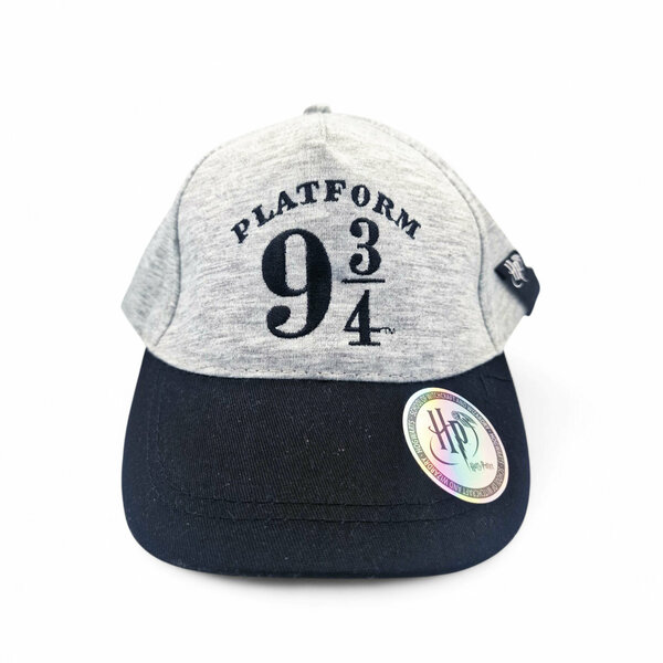 Šiltovka harry potter – platforma 9¾, sivý melír , veľkosť 54 - siltovka-harry-potter-934