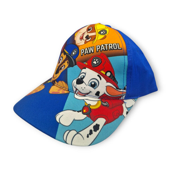 Paw patrol – detská šiltovka modrá, veľkosť 54 - siltovka-labkova-patrola