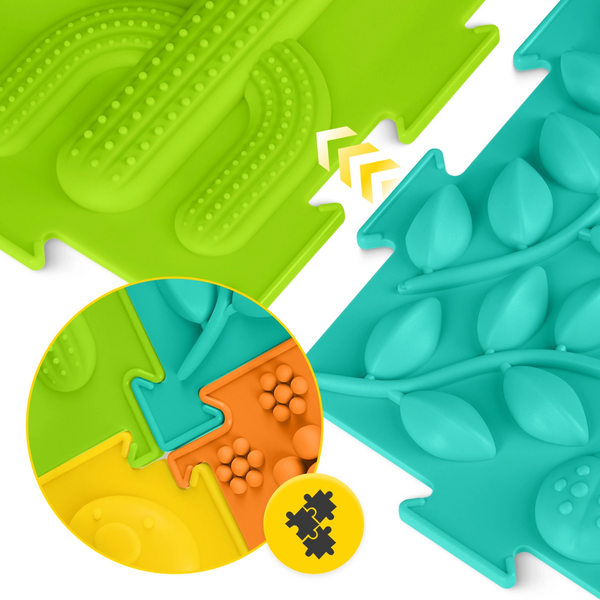 Ortopedická senzorická podložka puzzle pre deti – 4 diely - 3263c8ed-0aa2-43cf-9753-e5cacd703a4c