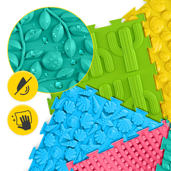 Ortopedická senzorická podložka puzzle pre deti – 6 dielov - ba71495f-4d4d-4fc7-86b5-0d24a608e758