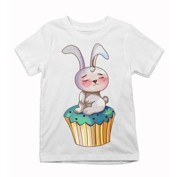 Detské tričko zajačik a koláčik - zajacik-na-kolaciku