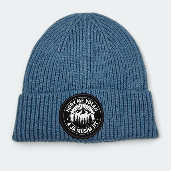 Kópia  čiapka hory ma volajú - cepice-hory-me-volaji-modra