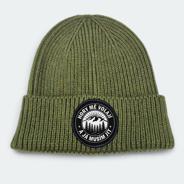 Kópia  čiapka hory ma volajú - cepice-hory-me-volaji-zelena