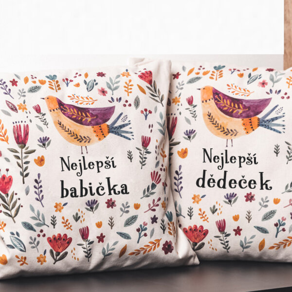 Polštář nejlepší dědeček na světě - dedecek