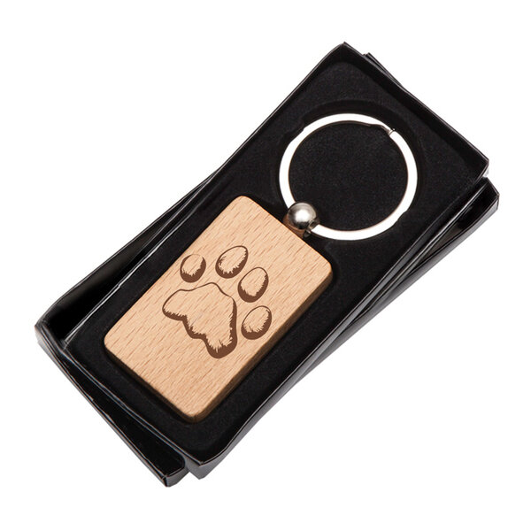 Drevená kľúčenka labka - klucenka-labka-2