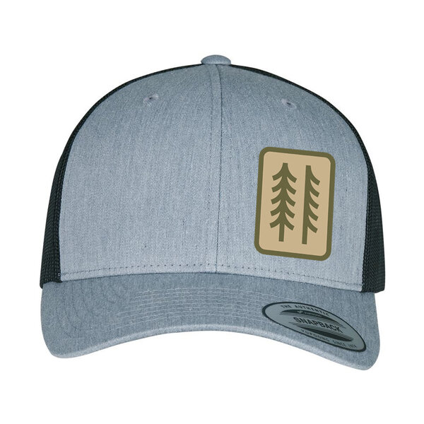 Šiltovka 2 stromy - siltovka-2-stromy-siva