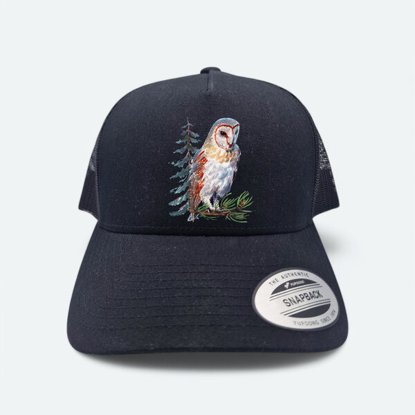 Šiltovka sova, čierna - siltovka-sova