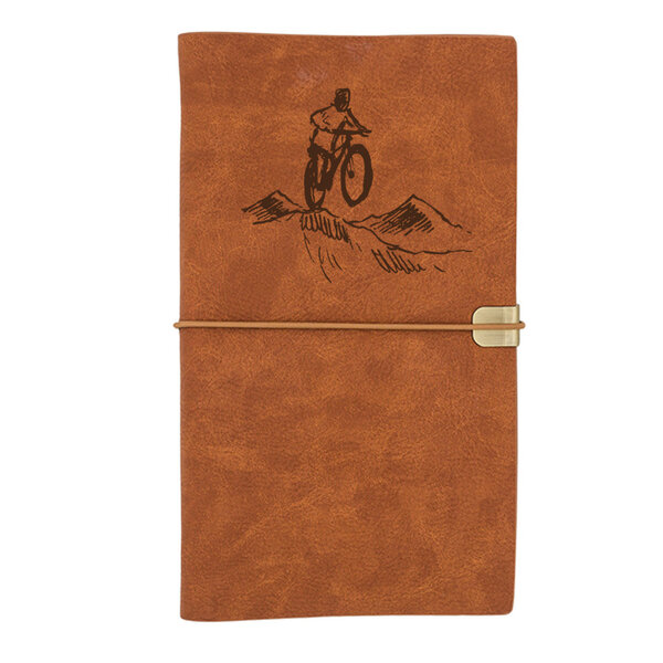 Retro zápisník cyklista na horách - kozeny-retro-zapisnik-cyklista-na-horach