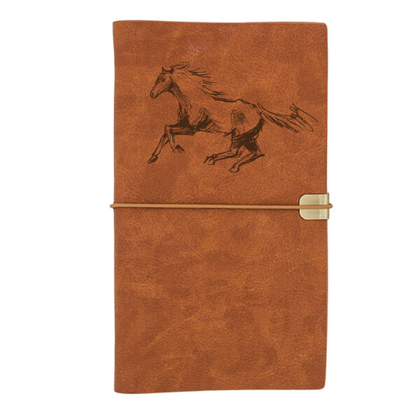 Retro zápisník kôň - kozeny-retro-zapisnik-kon