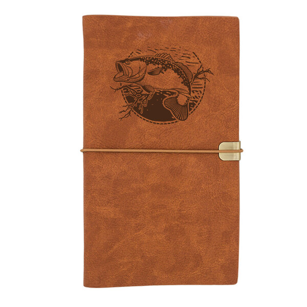 Retro zápisník pre rybárov - kozeny-retro-zapisnik-pre-rybarov