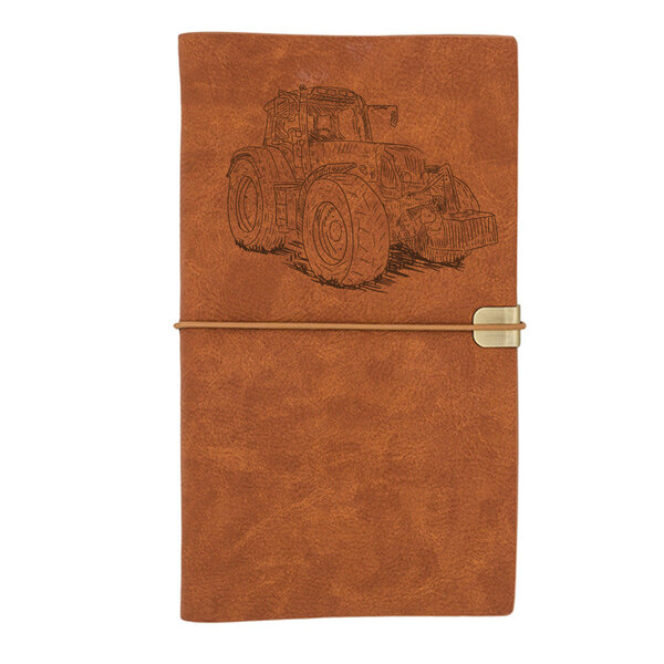 Retro zápisník traktor - kozeny-retro-zapisnik-traktor