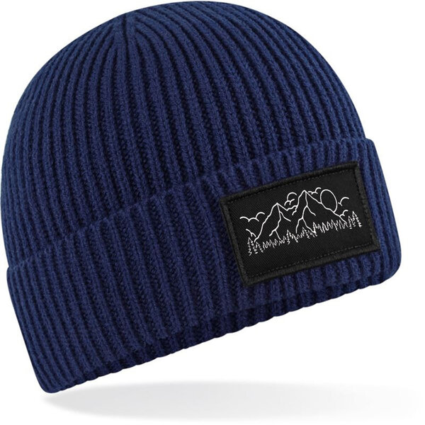 Klasik čiapka  štíty hôr a slnko - ciapka-slnko-a-stity-modra