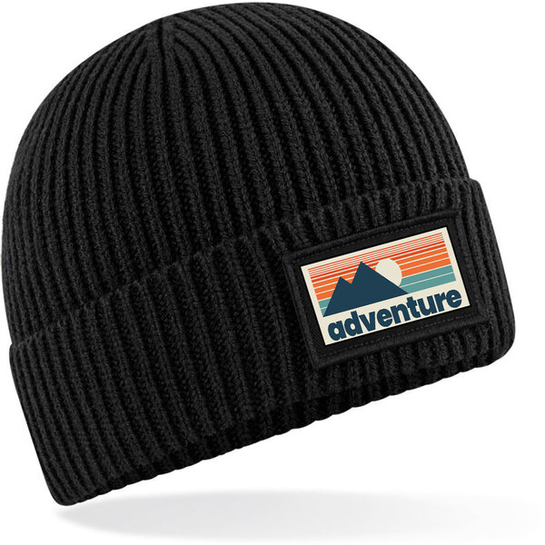 Klasik  čiapka adventure - ciapka-cierna