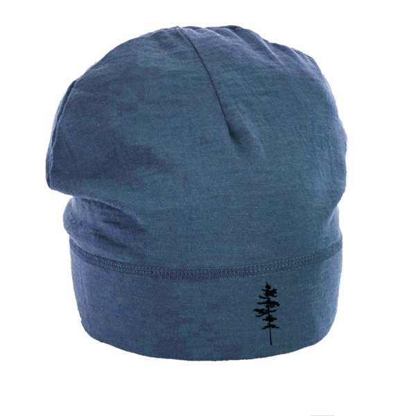 Merino čiapka strom - merino-ciapka-strom-modra