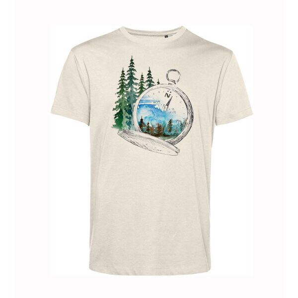 Pánske bio tričko kompas - bio-tricko-kompas