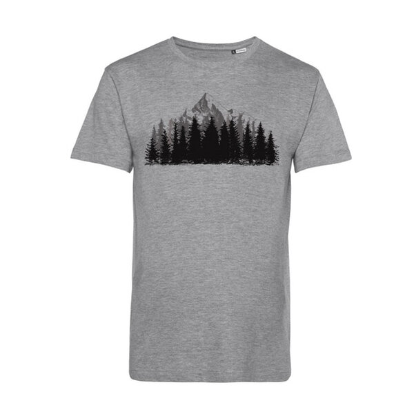 Pánske bio tričko les a štít - 3