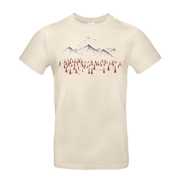Pánske tričko stromy a štíty - 16