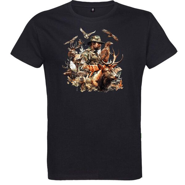 Pánske tričko poľovník - panske-tricko-polovnik-cierne