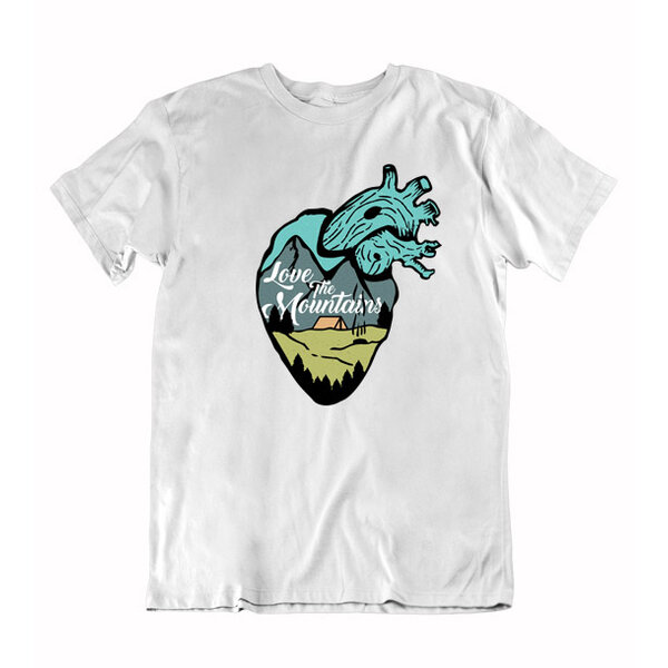 Pánske tričko srdce hôr - 21
