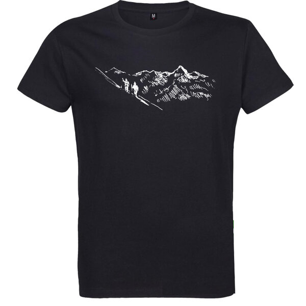 Pánske tričko turista - panske-tricko-turistika-cierne