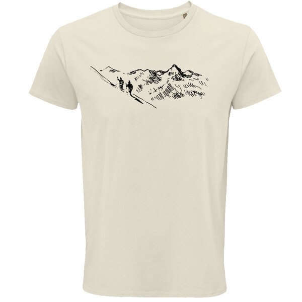 Pánske tričko turista - panske-tricko-turistika-natural