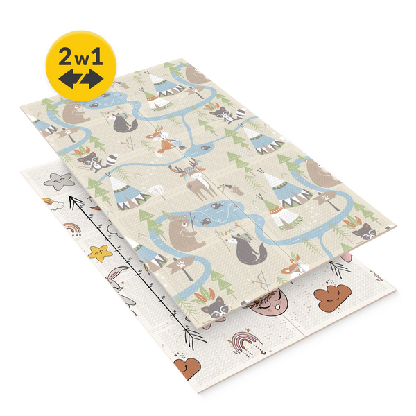 Detská skladacia podložka 180 x 120 cm  indian – malá - Bez názvufffff