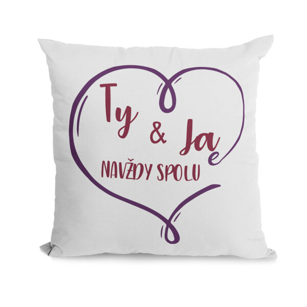 Vankúše pre páry ty a ja navždy spolu - vankus-pre-pary-ja-plus-ty-navzdy-spolu