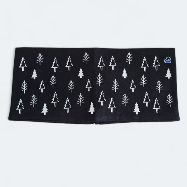 Bio čelenka stromy čierna - celenka-stromceky