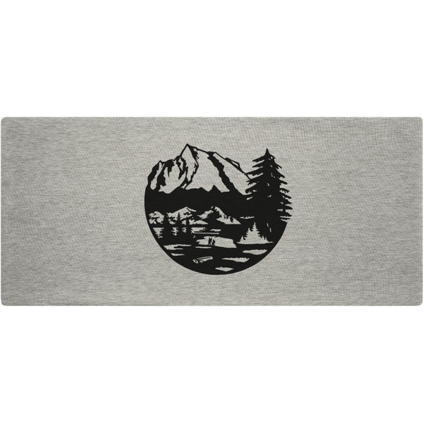 Kópia bio čelenka les a štít sivá - bio-bavlnena-celenka-krivan