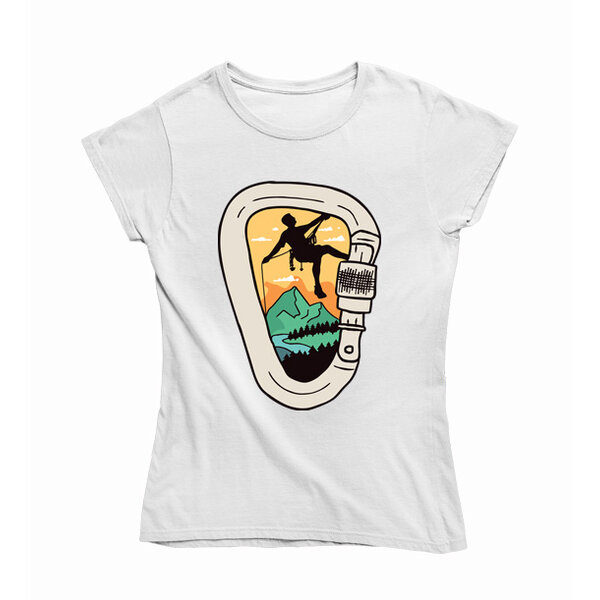 Dámske bio  tričko horolezec - 16