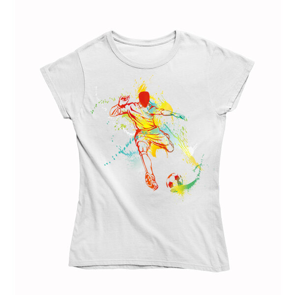 Dámske tričko futbalista - 4