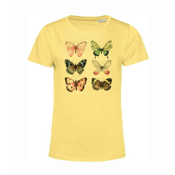 Dámske bio tričko šesť motýľov - motyle-na-tricku