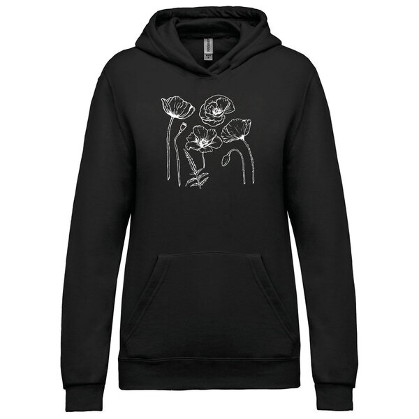 Dámska mikina s kapucňou maky - mikina-maky